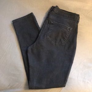 Old Navy Curvy Skinny Jeans Black Sz 8 Short